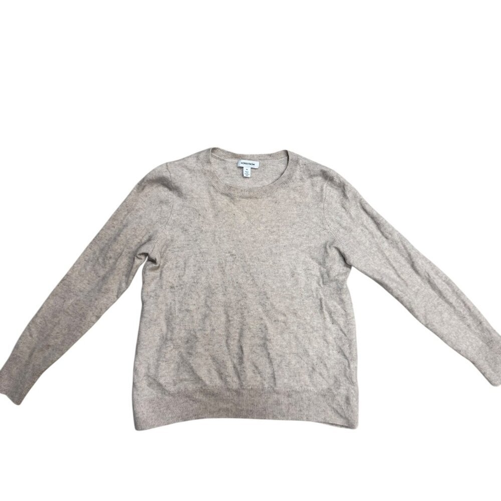 Nordstrom 100% Cashmere Crewneck Sweater – Size XL – EUC